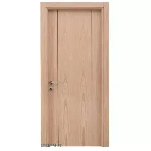 درب چوبی اتاق خواب با روکش بلوط