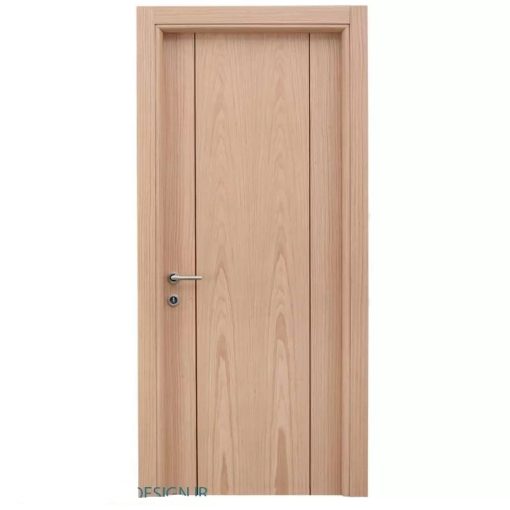 درب چوبی اتاق خواب با روکش بلوط