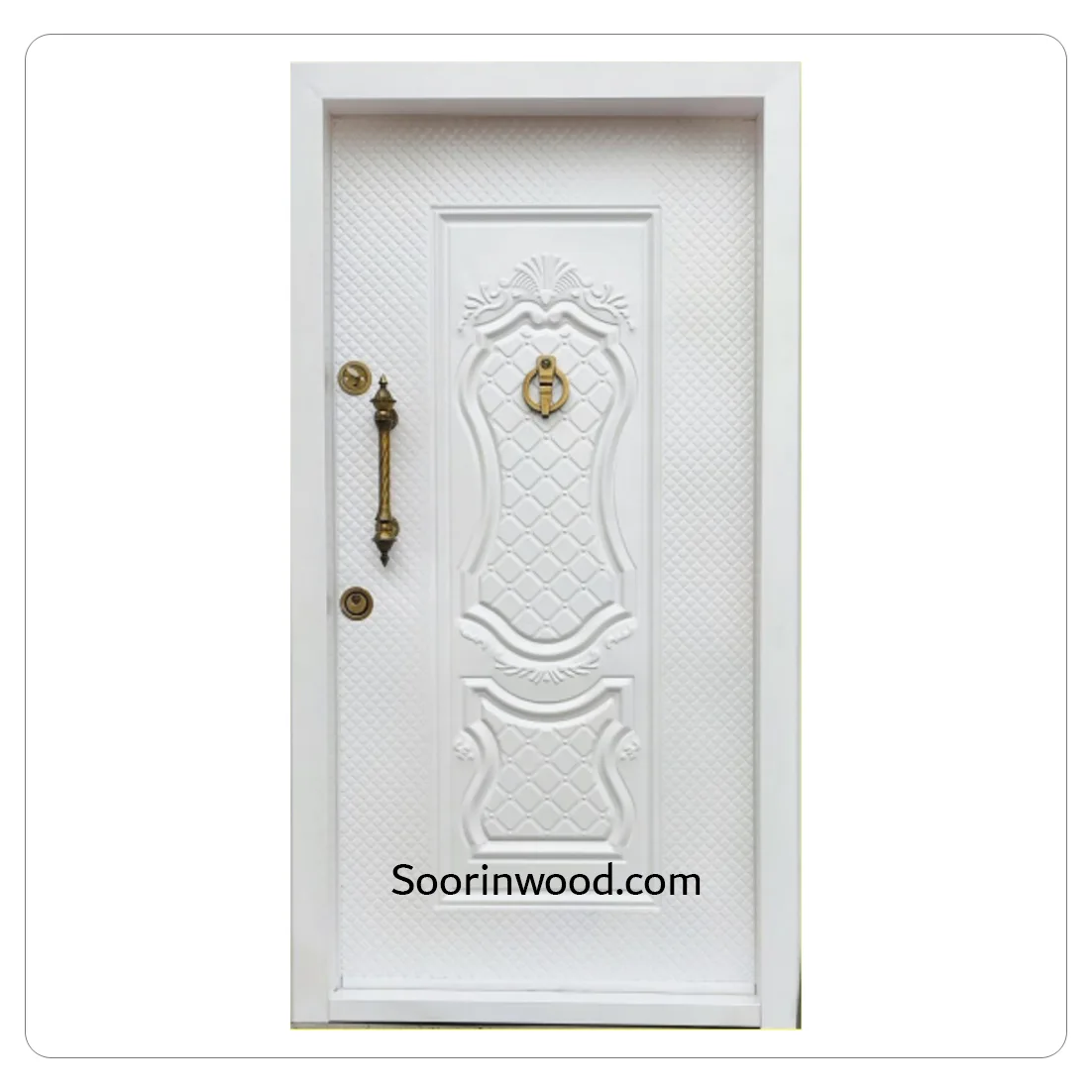 درب ضد سرقت روکش فلز دیپلمات سفید درب ضد سرقت روکش فلز دیپلمات سفید