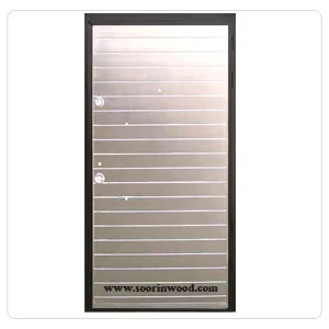 پشت درب ضد سرقت تمام سکوریت بدون پروفیل سورین وود