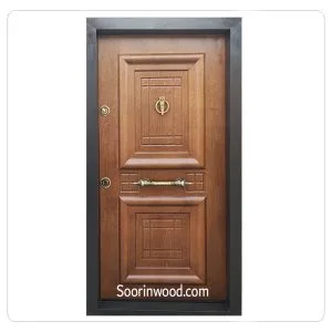 درب ضد سرقت مدل آبنوس راش