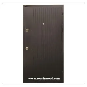 درب ضد سرقت السا سفید مشکی سورین وود