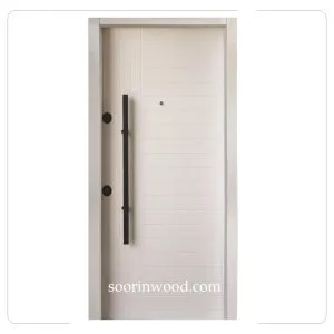 درب ضد سرقت راپود رنگ سفید سورین وود