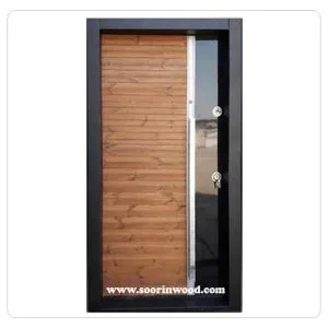 نمای اصلی درب ضد سرقت مدل ترمو گلس