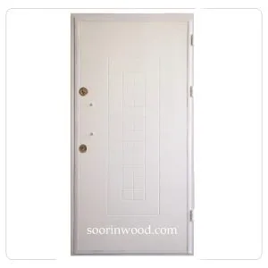 درب ضد سرقت ونوس گلس سفید سورین وود