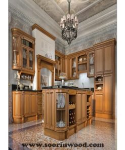 کابینت روکش چوب سورین وود
