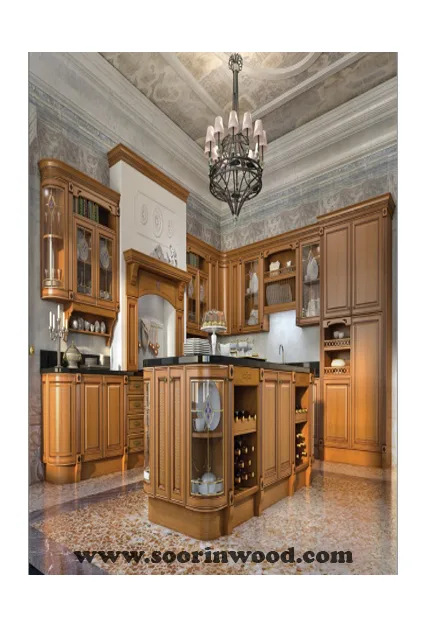 کابینت روکش چوب سورین وود