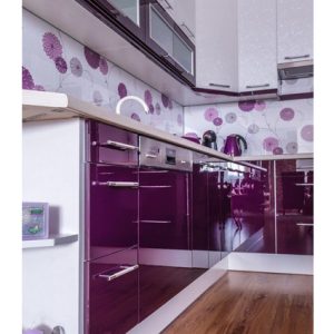 کابینت هایگلاس سورین وود