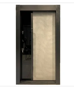 درب ضد سرقت مدل بتن شیشه سورین وود