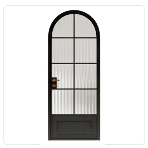 درب چوبی شیشه خور سورین وود