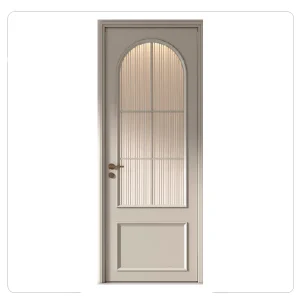 درب چوبی شیشه خور سورین وود