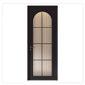 درب چوبی شیشه خور سورین وود