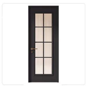 درب چوبی شیشه خور سورین وود