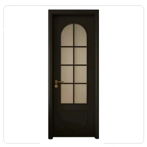 درب چوبی شیشه خور سورین وود