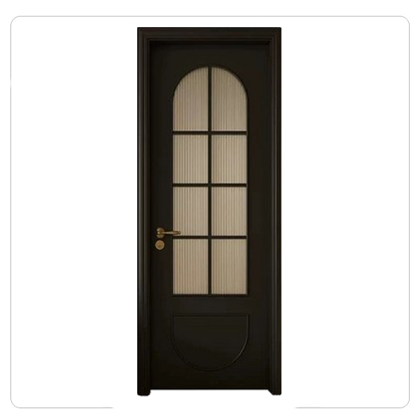 درب چوبی شیشه خور سورین وود