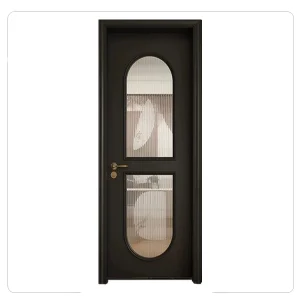 درب چوبی شیشه خور سورین وود